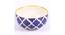 Tamarisk Hand Crafted  Bowls - Set of 4 (Blue, Set Of 4 Set) by Urban Ladder - Design 1 Side View - 518539