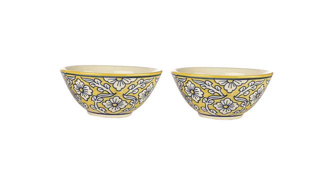 Shaylene Serving Bowls - Set of 2 (Yellow, Set Of 2 Set) by Urban Ladder - Front View Design 1 - 518623