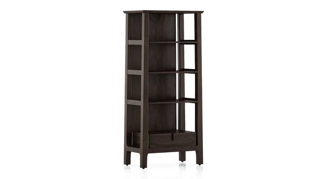 Satori Modern Solid Wood Bookshelf (American Walnut Finish) by Urban Ladder - Cross View Design 1 - 518630