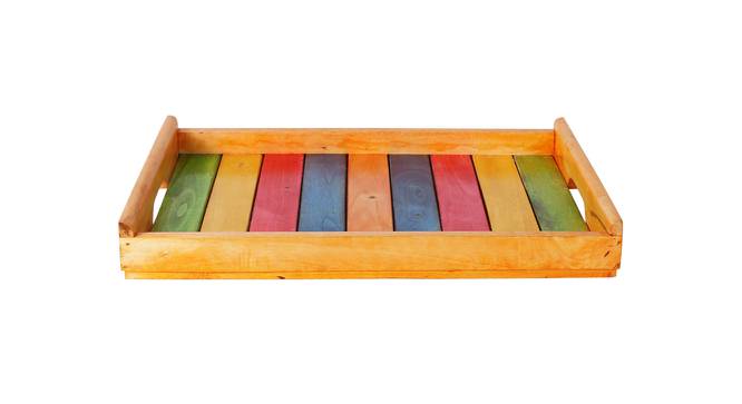 Rosemary  Tray (Set of 1 Set, Multicolor) by Urban Ladder - Cross View Design 1 - 518744