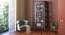 Satori Modern Solid Wood Display Unit (American Walnut Finish) by Urban Ladder - Design 1 Full View - 518802
