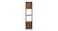 Yakove Solid Wood Bookshelf (Teak Finish) by Urban Ladder - Front View Design 1 - 518807