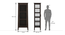 Satori Modern Solid Wood Display Unit (American Walnut Finish) by Urban Ladder - Design 1 Dimension - 518826