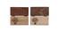 Eltha Trivets - Set of 2 (Brown, Set Of 2 Set) by Urban Ladder - Cross View Design 1 - 518870