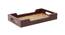 Lina Hand Made Ethnic Tray (Brown, Set of 1 Set) by Urban Ladder - Design 1 Side View - 518898