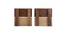 Eltha Trivets - Set of 2 (Brown, Set Of 2 Set) by Urban Ladder - Design 2 Side View - 518919