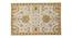 Violette Gold Floral Hand-Tufted Wool 6x4 Feet Carpet (Rectangle Carpet Shape, Golden) by Urban Ladder - Cross View Design 1 - 519981
