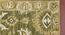 Zhuri Olive Green  Floral Hand-Tufted Wool 6x4 Feet Carpet (Rectangle Carpet Shape, Olive Green) by Urban Ladder - Front View Design 1 - 520003