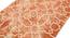 Kadence Orange Solid Hand-Tufted Wool 6x4 Feet Carpet (Orange, Rectangle Carpet Shape) by Urban Ladder - Front View Design 1 - 520004