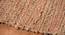 Ayleen Orange Solid Woven Jute 5x3 Feet Carpet (Orange, Rectangle Carpet Shape) by Urban Ladder - Design 1 Close View - 520028