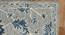 Emani Gray Floral Hand-Tufted Wool 10x8 Feet Carpet (Grey, Rectangle Carpet Shape) by Urban Ladder - Front View Design 1 - 520097