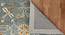 Aarya Orange Floral Hand-Tufted Wool 8x5 Feet Carpet (Orange, Rectangle Carpet Shape) by Urban Ladder - Design 1 Side View - 520115