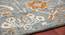 Yamileth Orange Floral Hand-Tufted Wool 6x4 Feet Carpet (Orange, Rectangle Carpet Shape) by Urban Ladder - Design 1 Close View - 520130