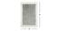 Elijah Sand Solid Woven Wool 9x6 Feet Carpet (Rectangle Carpet Shape, Sand) by Urban Ladder - Design 1 Dimension - 520154