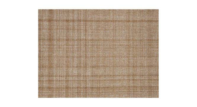 Malayah Rust Solid Hand-Tufted Wool 9.5x7.5 Feet Carpet (Rust, Rectangle Carpet Shape) by Urban Ladder - Cross View Design 1 - 520182