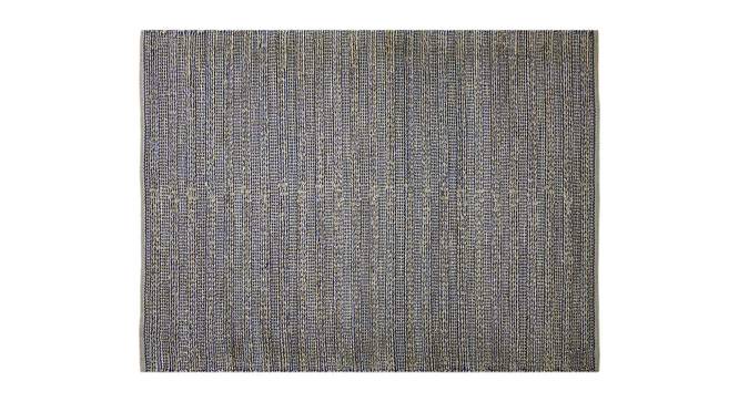 Yasmin Navy Solid Woven Jute 8x5 Feet Carpet (Rectangle Carpet Shape, Navy) by Urban Ladder - Cross View Design 1 - 520188