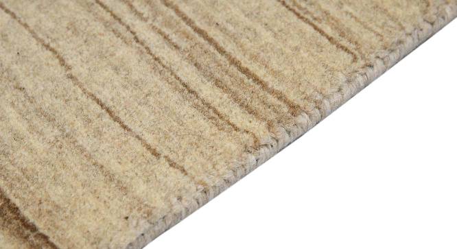 Oliver Gray Solid Woven Wool 9x6 Feet Carpet (Grey, Rectangle Carpet Shape) by Urban Ladder - Front View Design 1 - 520210