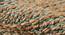 Elina Aqua Solid Woven Jute 8x5 Feet Carpet (Aqua, Rectangle Carpet Shape) by Urban Ladder - Design 1 Close View - 520247