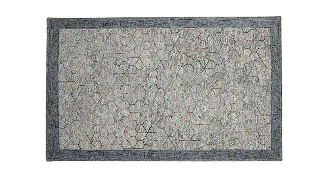 Marlowe Copper Solid Hand-Tufted Wool 8x5 Feet Carpet (Copper, Rectangle Carpet Shape) by Urban Ladder - Cross View Design 1 - 520274