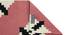 Giavanna Pink Solid Woven Wool 8x5 Feet Carpet (Pink, Rectangle Carpet Shape) by Urban Ladder - Design 1 Side View - 520310