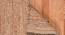 Queen Orange Solid Woven Jute 8x5 Feet Carpet (Orange, Rectangle Carpet Shape) by Urban Ladder - Design 1 Side View - 520316