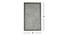 Marlowe Copper Solid Hand-Tufted Wool 8x5 Feet Carpet (Copper, Rectangle Carpet Shape) by Urban Ladder - Design 1 Dimension - 520350