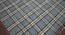 Dalary Blue Solid Woven Jute 7.5x5 Feet Carpet (Blue, Rectangle Carpet Shape) by Urban Ladder - Front View Design 1 - 520396