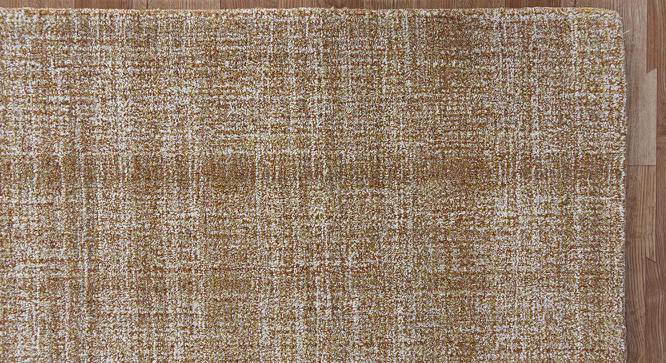 Loretta Rust Solid Hand-Tufted Wool 7.5x5 Feet Carpet (Rust, Rectangle Carpet Shape) by Urban Ladder - Front View Design 1 - 520398