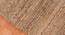 Emmaline Brown Solid Woven Jute 8x5 Feet Carpet (Brown, Rectangle Carpet Shape) by Urban Ladder - Front View Design 1 - 520404