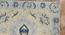 Kaiya Light Blue Floral Hand-Tufted Wool 8x5 Feet Carpet (Rectangle Carpet Shape, Light Blue) by Urban Ladder - Front View Design 1 - 520405