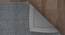 Zainab Gray Solid Hand-Tufted Wool 9.5x7.5 Feet Carpet (Grey, Rectangle Carpet Shape) by Urban Ladder - Design 1 Side View - 520417