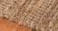 Emmaline Brown Solid Woven Jute 8x5 Feet Carpet (Brown, Rectangle Carpet Shape) by Urban Ladder - Design 1 Close View - 520436