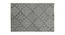 Cara Graphite Geometric Hand-Tufted Wool 6x4 Feet Carpet (Rectangle Carpet Shape, Graphite) by Urban Ladder - Cross View Design 1 - 520471