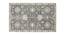 Laylani Gray Floral Hand-Tufted Wool 10x8 Feet Carpet (Grey, Rectangle Carpet Shape) by Urban Ladder - Cross View Design 1 - 520477