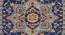 Marianne Blue Violet Solid Hand-Tufted Wool 8x5 Feet Carpet (Rectangle Carpet Shape, Blue Violet) by Urban Ladder - Front View Design 1 - 520479