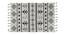 Orion Ivory Abstract Woven Wool 5x3 Feet Carpet (Rectangle Carpet Shape, Ivory) by Urban Ladder - Cross View Design 1 - 520516