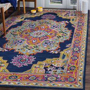 Carpet Collections In Bangalore Design Navy Modern Hand Tufted Wool Carpet