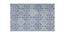 Jamie Blue Solid Hand-Tufted Wool 8x5 Feet Carpet (Blue, Rectangle Carpet Shape) by Urban Ladder - Cross View Design 1 - 520572