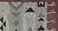 Jayce Silver Abstract Woven Wool 5x3 Feet Carpet (Silver, Rectangle Carpet Shape) by Urban Ladder - Front View Design 1 - 520579