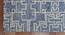 Jamie Blue Solid Hand-Tufted Wool 8x5 Feet Carpet (Blue, Rectangle Carpet Shape) by Urban Ladder - Front View Design 1 - 520580