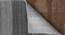 Ann Light Gray Solid Woven Viscose 8x5 Feet Carpet (Rectangle Carpet Shape, Light Grey) by Urban Ladder - Design 1 Side View - 520588