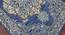 Linda Steel Blue Solid Hand-Tufted Wool 9.5x7.5 Feet Carpet (Rectangle Carpet Shape, Steel Blue) by Urban Ladder - Front View Design 1 - 520630