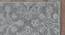 Clarissa Graphite Geometric Hand-Tufted Wool 7.5x5 Feet Carpet (Rectangle Carpet Shape, Graphite) by Urban Ladder - Front View Design 1 - 520632
