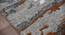 Serenity Orange Abstract Hand-Tufted Viscose 8x5 Feet Carpet (Orange, Rectangle Carpet Shape) by Urban Ladder - Design 1 Close View - 520642