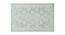 Della Teal Blaze Geometric Hand-Tufted Wool 6x4 Feet Carpet (Rectangle Carpet Shape, Teal Blaze) by Urban Ladder - Cross View Design 1 - 520672