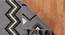 Ailani Dove Gray Abstract Woven Wool 8x5 Feet Carpet (Rectangle Carpet Shape, Dove Grey) by Urban Ladder - Design 1 Side View - 520682