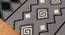 Ailani Dove Gray Abstract Woven Wool 8x5 Feet Carpet (Rectangle Carpet Shape, Dove Grey) by Urban Ladder - Design 1 Close View - 520693