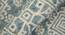 Della Teal Blaze Geometric Hand-Tufted Wool 6x4 Feet Carpet (Rectangle Carpet Shape, Teal Blaze) by Urban Ladder - Design 1 Close View - 520712