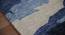 Maleah Navy Abstract Hand-Tufted Viscose 10x8 Feet Carpet (Rectangle Carpet Shape, Navy) by Urban Ladder - Design 1 Close View - 520731