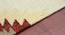 Zola Red Abstract Woven Wool 8x5 Feet Carpet (Red, Rectangle Carpet Shape) by Urban Ladder - Design 1 Close View - 520732